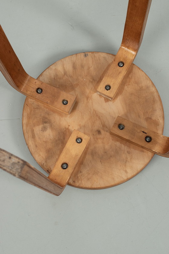 Image 1 of Birch wood stool