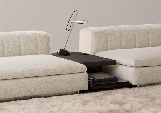 Modello dimostrativo Minotti Riley Configurazione 02 Tessuto Cat G con profili color cognac – Divani modulari (photo 7 of 13)
