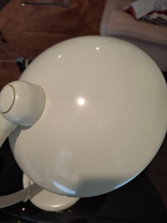 Space Age Hustadt Leuchten Bureaulamp V3928/01 – Duitsland, jaren 70/80 – B-Leuchten, Tafellampen, Metal (photo 3 of 6)