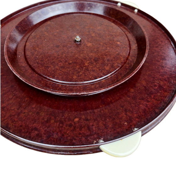 Image 1 of Art Deco Bakelite Kreutz Turntable, Germany, 1930s.