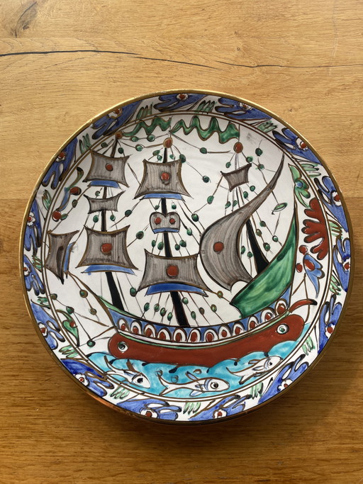 Original Icaros Pottery plate