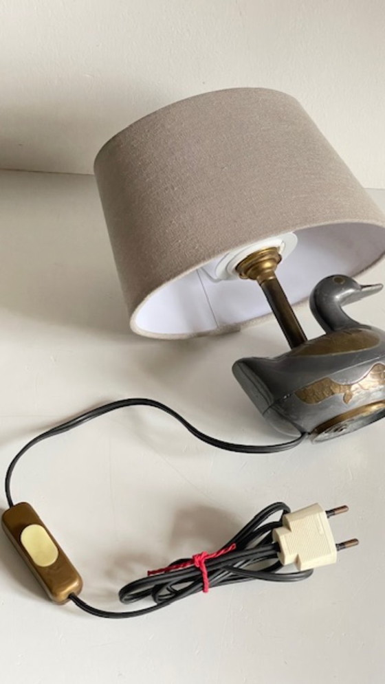 Image 1 of Vintage Duck Lamp