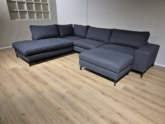 Image 1 of Montel Monza Corner Sofa - Anthracite - Fabric - Design