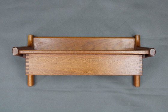 Image 1 of 1950s Paire de rares tables de nuit flottantes en teck de Borge Mogensen par Dyrlund Denmark