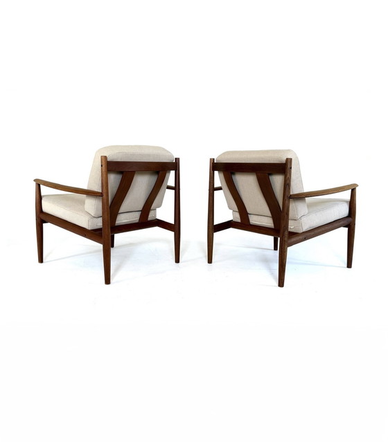 Image 1 of 2x vintage fauteuil, Grete Jalk, France & Søn ‘60