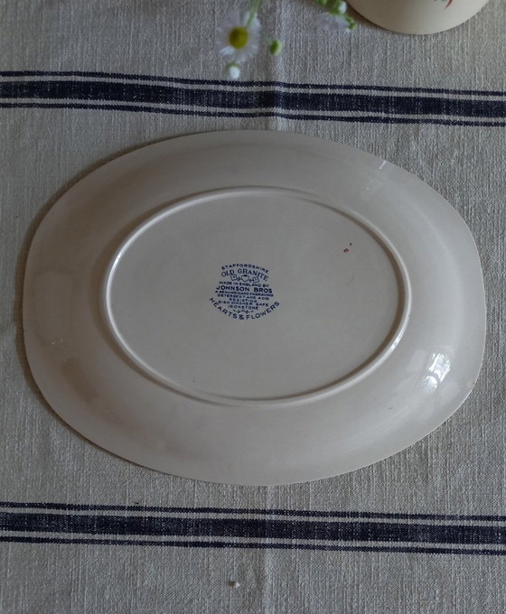 Image 1 of Vajilla inglesa "Corazones y flores" de Johnson Brothers