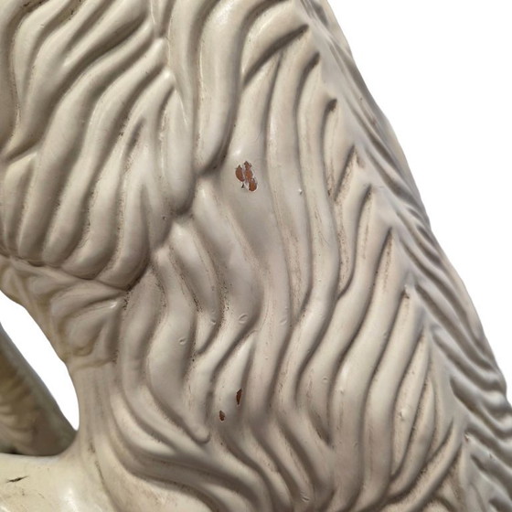 Image 1 of Statue de chien en céramique italienne vintage