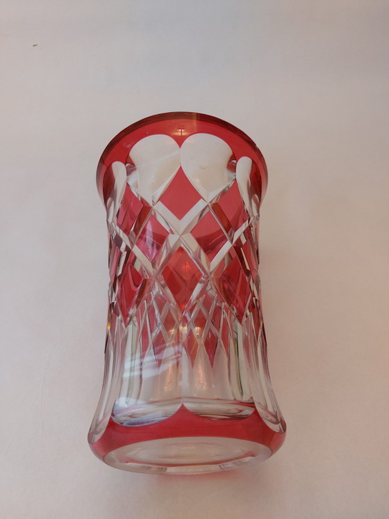 Image 1 of Vintage crystal vase