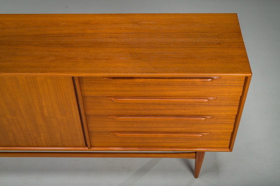 Image 1 of Buffet Type 214 en teck du Mid Century par Heinrich Riestenpatt pour RT Möbel, années 1960