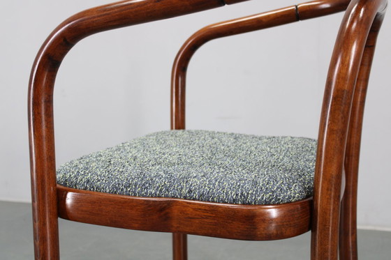 Image 1 of Sedia laterale restaurata in legno di faggio Antonin Suman degli anni '70 di Ton, Cecoslovacchia