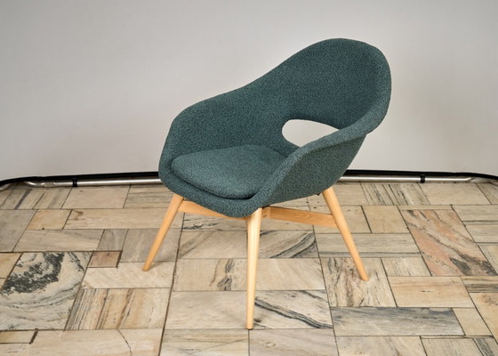 Image 1 of Juego de dos sillones Shell de Miroslav Navratil, década de 1960, Checoslovaquia