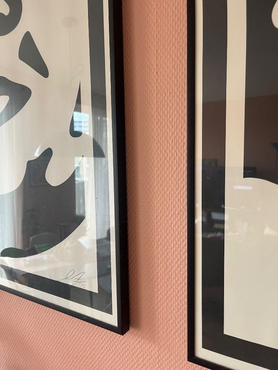 Image 1 of Obey Giant Triptych – Shepard Fairey – 3 Prints in frame
