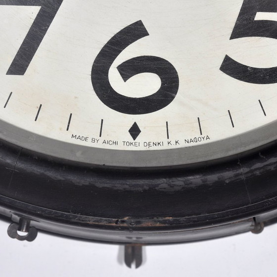 Image 1 of Grande orologio giapponese in legno, anni '20