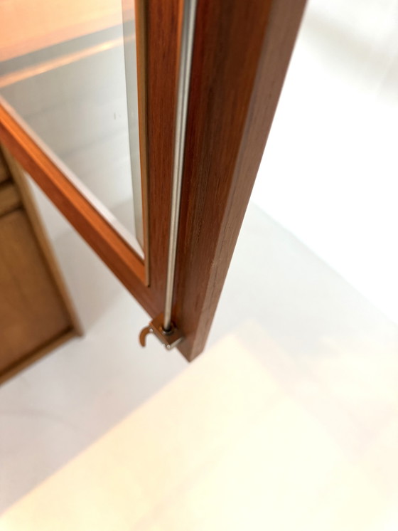 Image 1 of Vetrina vintage in teak anni '80