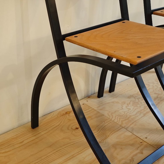 Image 1 of Vintage Karl Friedrich Förster Cosinus dining room chairs