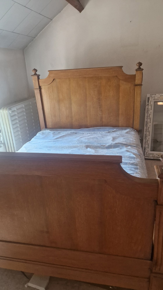 Image 1 of Old wooden bed