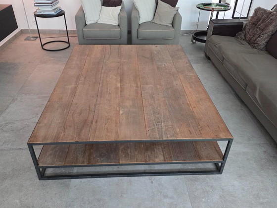 Image 1 of Table basse Mesa en teck recyclé