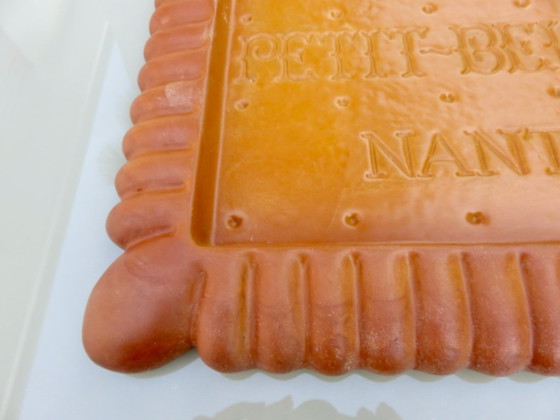 Image 1 of Rare resin tray "Petit Beurre Lu" biscuits, France, 1960