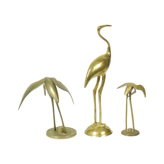 Image 1 of Gru in ottone Hollywood Regency