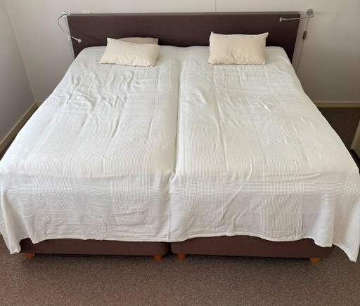 Cama doble: Kuperus Fjorda Skandeborg 90x200 mediana – tweepersoonsbedden, Textile (photo 2 of 5)