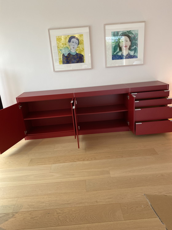 Image 1 of Pastoe Sideboard Red