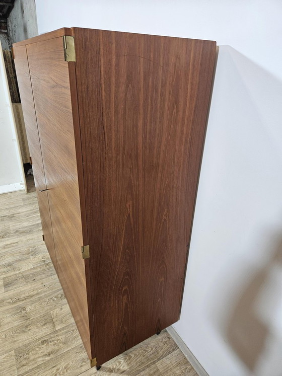 Armoire Mid-Century Moderne en Teck par Günter Renkel pour Rego, années 1960 – Wood, Mid Century Modern (photo 5 of 19)