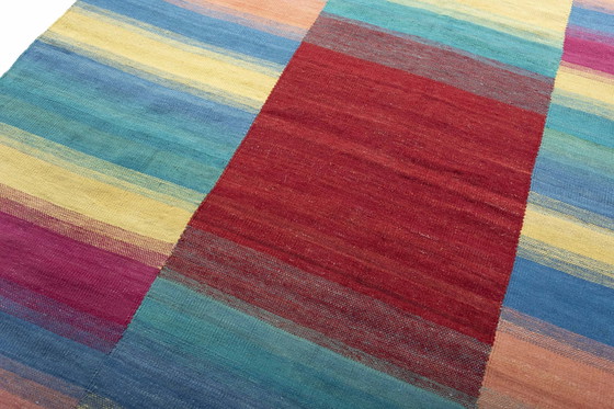 Image 1 of Handgewebter Designer Kelim Fars – 176 x 171 cm – Zeitlos Modern & Aus Wolle