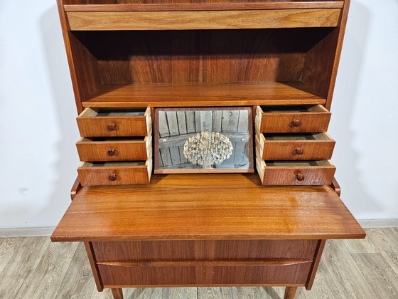 Image 1 of Sekretär / Teakholz-Frisiertisch, dänisches Design, 1960er Jahre.