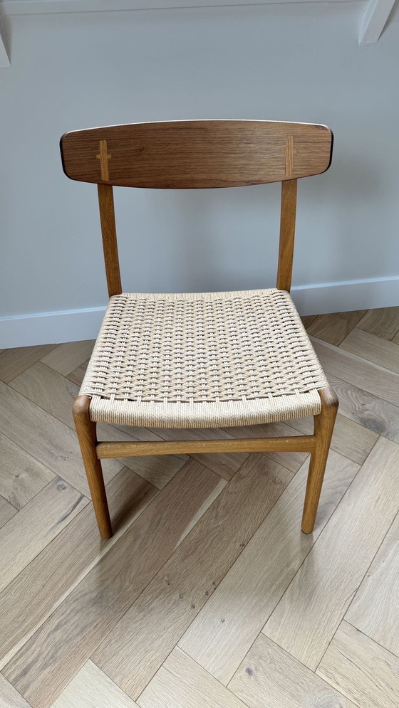 Image 1 of 1x chaise Carl Hansen CH23 (bois de noyer)