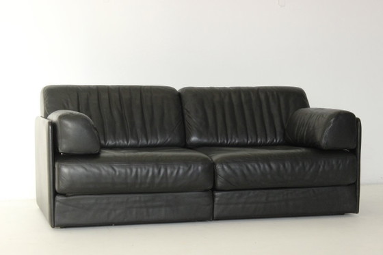 Image 1 of De Sede DS 76 Leather Sleeper Sofa Couch Design Desede Daybed