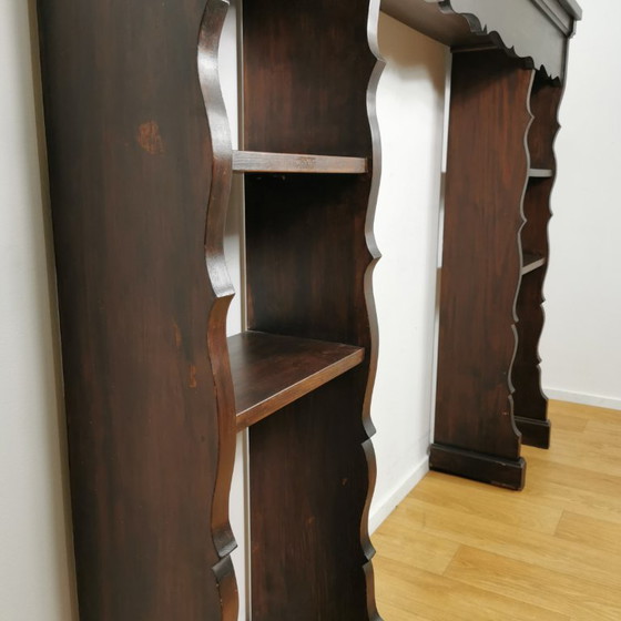 Image 1 of Antique wall console, kitchen shelves, mantel surround, wall rack