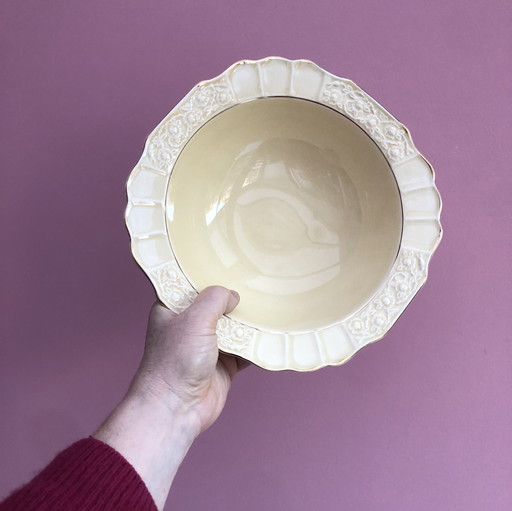 Ensaladera y cinco cuencos de Myott, Son & Co, década de 1930, Inglaterra