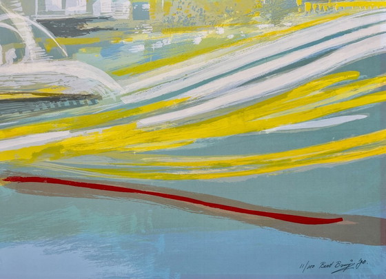 Image 1 of Zeefdruk Bert Bruijn 