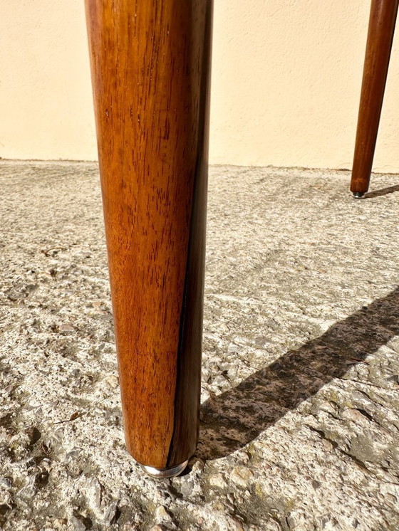 Image 1 of Carlo Jensen Extendable and Convertible Dining Table in Rio Rosewood