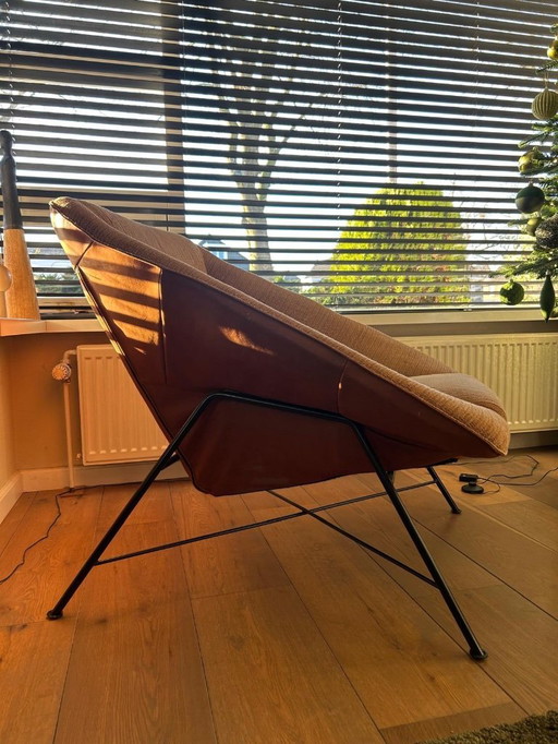 Fauteuil Jess Design couleur rouille, 2 pièces !