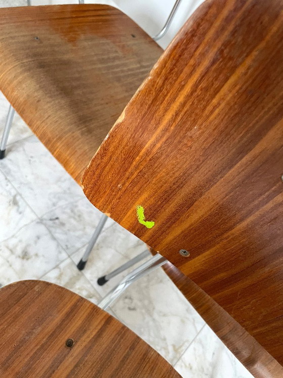 Image 1 of 6x vintage Gispen STOELEN A.R. Cordemeijer, Mid Century Modern, industrieel, retro