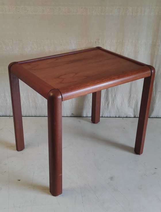 Image 1 of Salontafel van teakhout in Scandinavische stijl - jaren 70