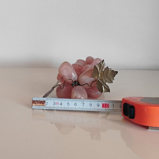 Image 1 of RAISINS DÉCORATIFS EN QUARTZ ROSE