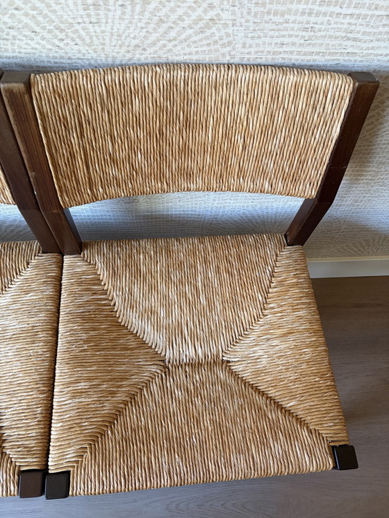 Image 1 of 4x Cees Braakman Pastoe stoelen 