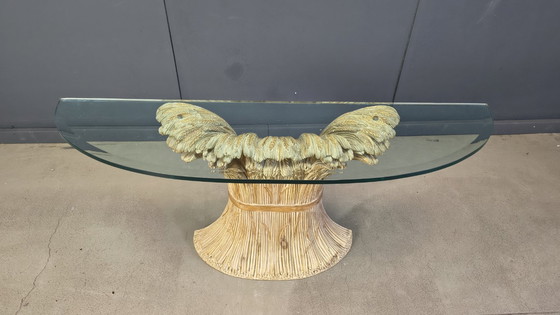 Image 1 of Consola con forma de gavilla de trigo, de Franco Chelini, década de 1970.