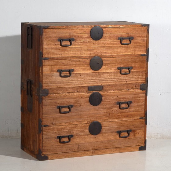 Tansu giapponese antico - Periodo Meiji / Taishō (ca. ) #25 – Cassettiere, Iron (photo 7 of 40)