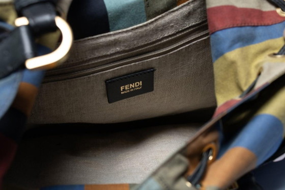 Image 1 of Fendi, B.Fab convertible studded medium tote