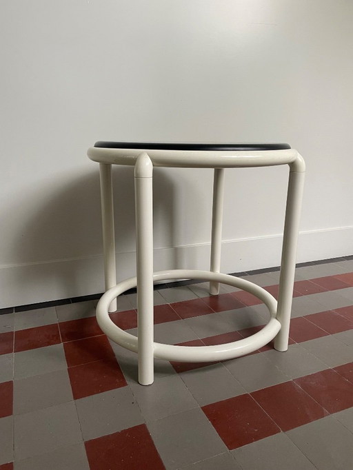 Vintage bijzettafel/kruk - 80’s