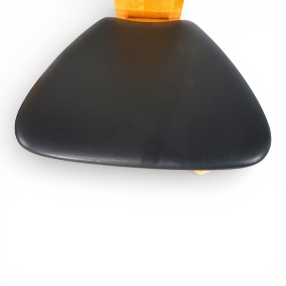 Image 1 of Tranekaer set of 4 Iris dining chairs by Bob van den Berghe, 1980