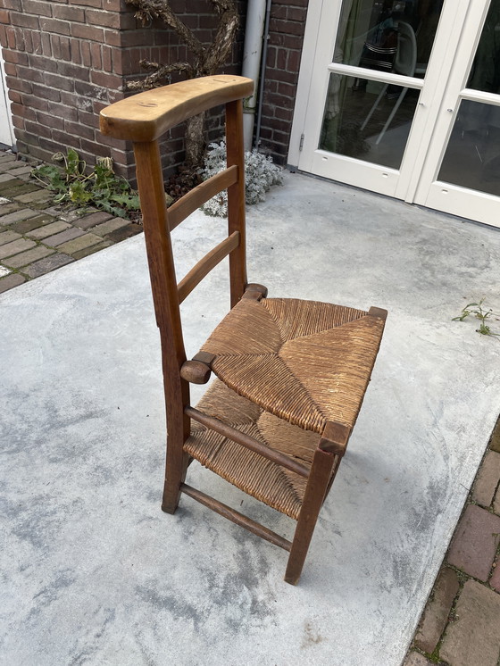 Image 1 of Bidstoel met uniek nummer antiek