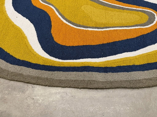 Tappeto Brink & Campman Aura Ocra per interni ed esterni 160x230 cm