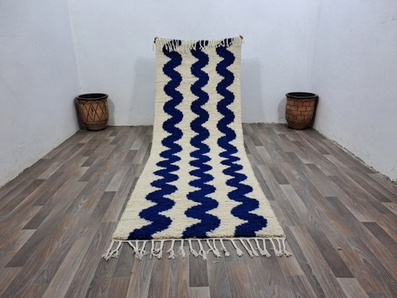 Image 1 of Tappeto tradizionale marocchino in lana, 300 cm x 100 cm