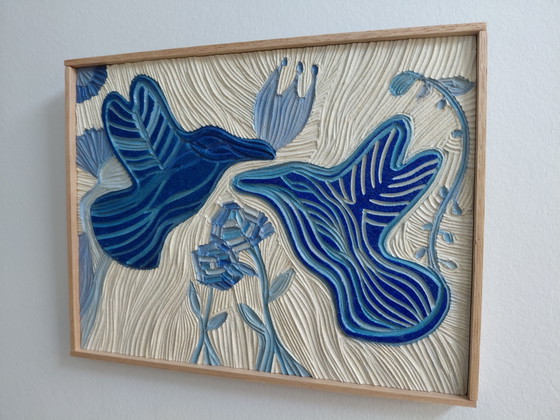 Image 1 of "DANCING BIRDS IN MOONGARDEN" Gallery Suncorner
