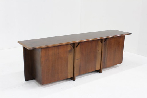 Vintage Italian Walnut Sideboard by Ammannati and Vitelli for Catalano