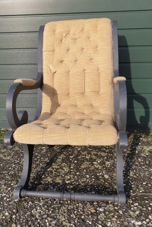 Poltrona Chesterfield Pittura a gesso